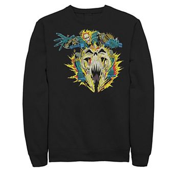 Men's Marvel Ghost Rider Action Shot Sweatshirt