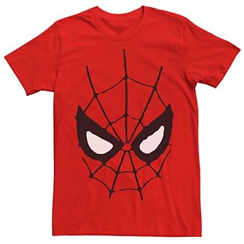 Men's Marvel Spider-Man Big Face Tee