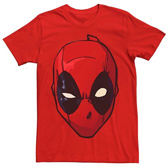 Men's Marvel Deadpool Big Face Tee