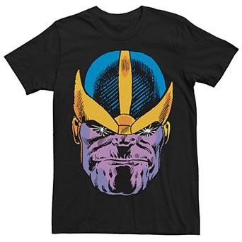 Men's Marvel Avengers Thanos Stare Big Face Tee