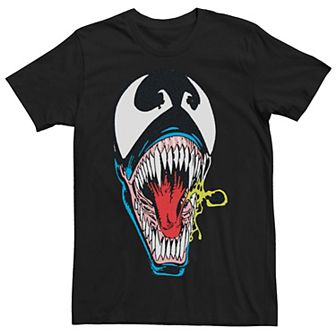 Men's Marvel Spider-Man Retro Venom Big Face Tee