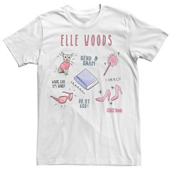 Men's Legally Blonde Elle Woods Sketches Tee