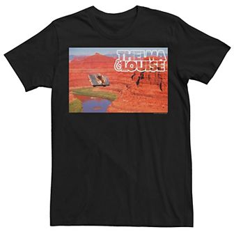 Men's Thelma & Louise Flying Car Portrait Tee