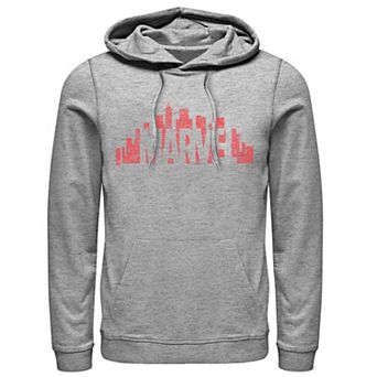 Men's Marvel City Skyline Logo Hoodie