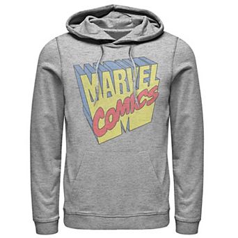 Men's Marvel Comics Three Dimensional Logo Hoodie