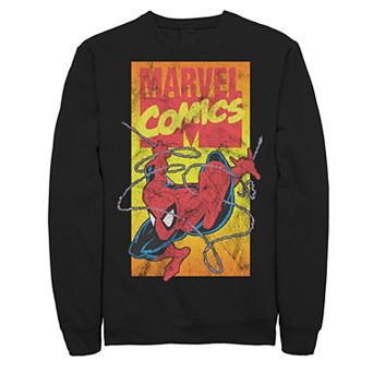 Men's Marvel Comics Spider-Man Action Shot Sweatshirt