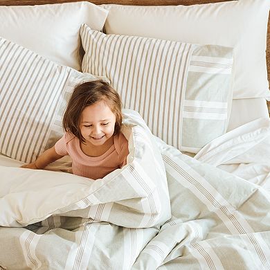 Sonoma Goods For Life® Hasting Sage Stripe Comforter Set & Shams