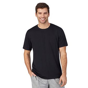 Big & Tall Cuddl Duds® Far Infrared Crewneck Short Sleeve Pajama Tee