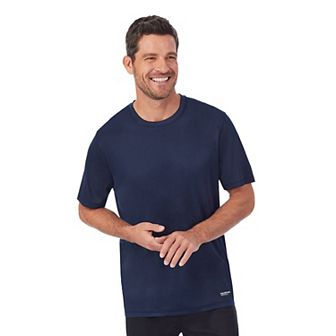Big & Tall Cuddl Duds® Far Infrared Crewneck Short Sleeve Pajama Tee