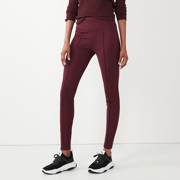 Lululemon Athletica Burgundy Active Pants Size 6 - 40% off