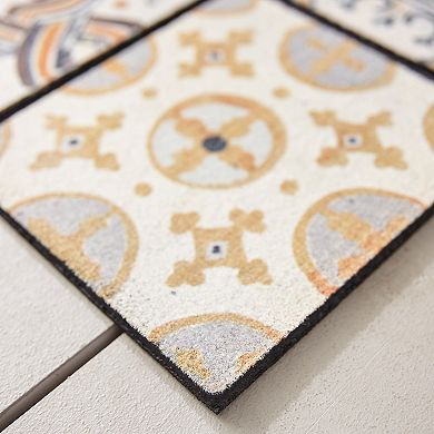 Mohawk® Doorscapes Estate Welcome Patina Tiles Mat