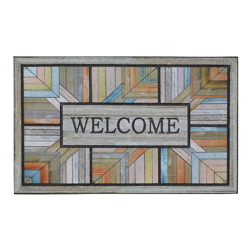 Mohawk Home Doorscapes Colorful Roots Welcome Doormat - 18 x 30, Multi
