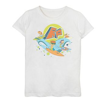 Girls 7-16 Nickelodeon Rocket Power Surfing Group Shot Graphic Tee