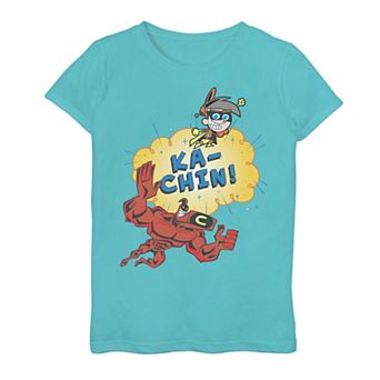 Girls 7-16 The Fairly OddParents Crimson Chin And Cleft Ka-Chin Graphic Tee