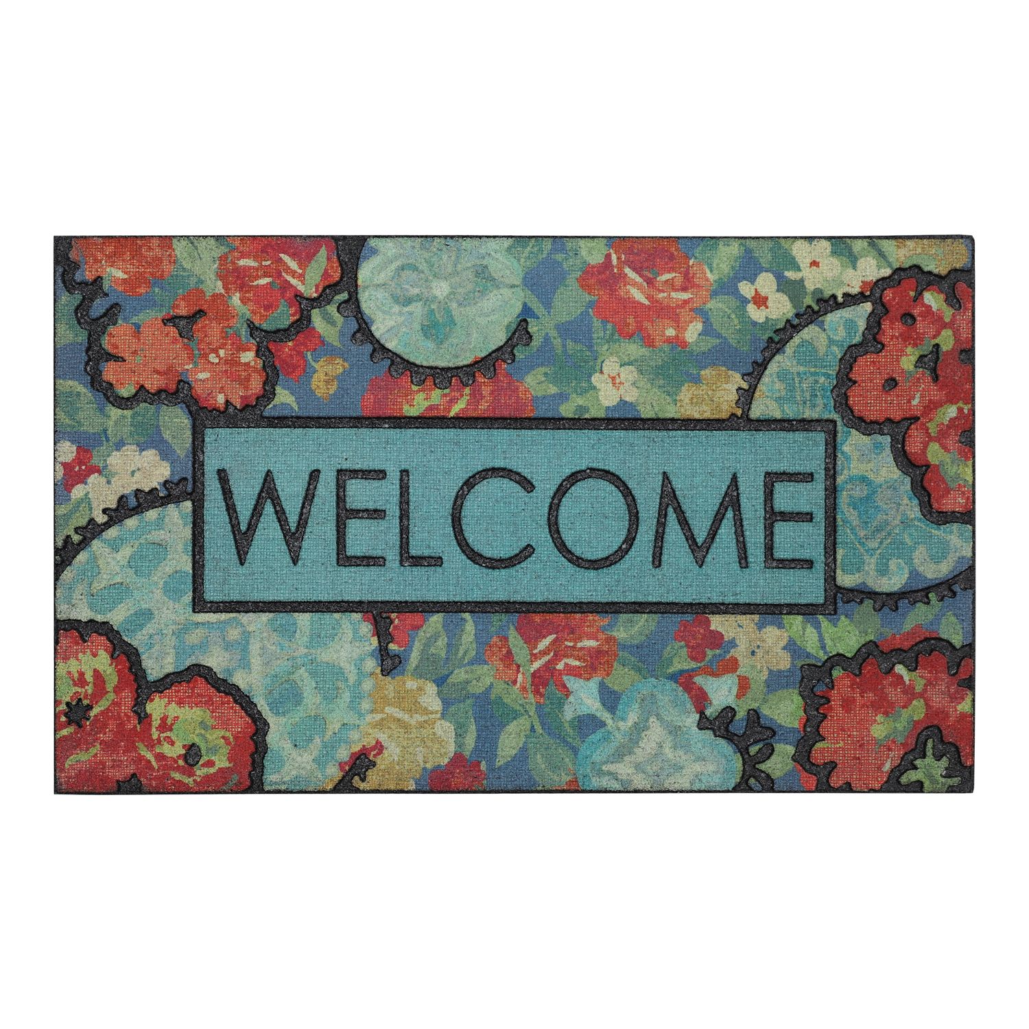 Half Round Door Mat Bohemian Carpet Non-Slip Entryway Rug Indoor&Outdoor  Floor Mat Resist Dirt Welcome Mat Mandala Entrance Mat