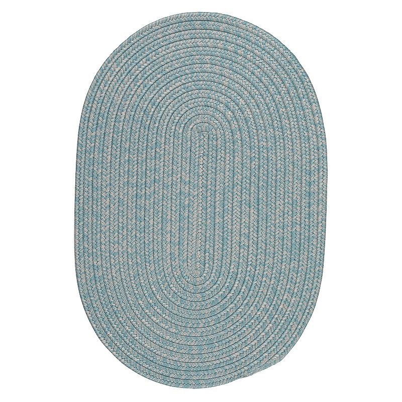 Colonial Mills Laffite Tweed Indoor Outdoor Rug, Blue, 3.5X5.5 Ft