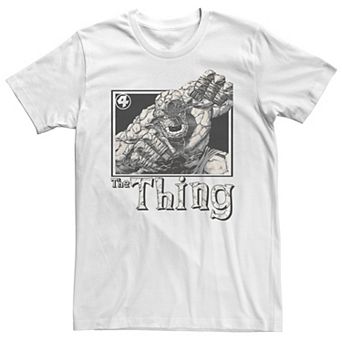 Men's Marvel Fantastic Four The Thing Simple Portrait Tee