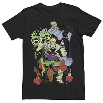 Disney Villains Men's Cauldron Group Shot Tee