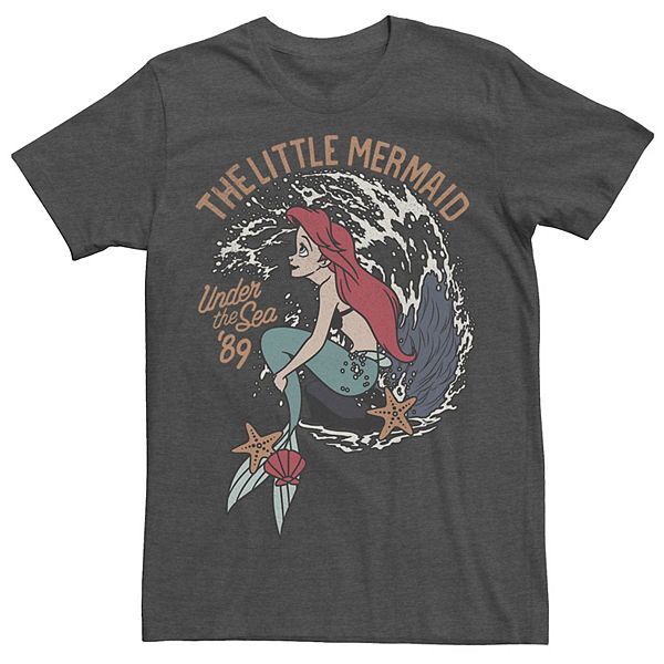 Disney's The Little Mermaid Ariel Men's Under The Sea '89 Tee