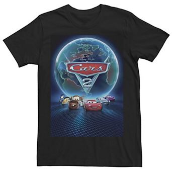 Men's Disney/Pixar Cars 2 Classic Movie Poster Tee