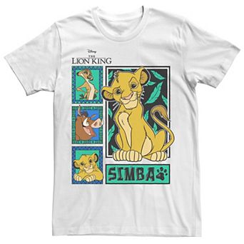Disney's The Lion King Simba Jungle Panels Men's Tee