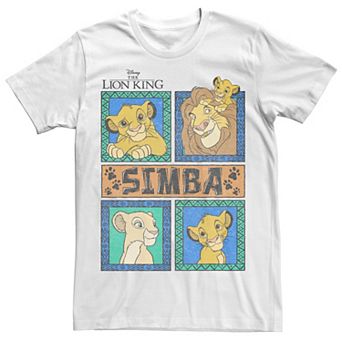 Disney's The Lion King Character Portrait Panels Men's Tee