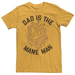 Disney The Lion King Simba Papa Día del Padre Father’s Day - Short Sleeve  Cotton T-Shirt for Adults - Customized-Royal Heather