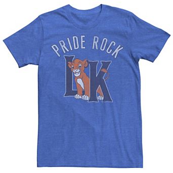 Disney's The Lion King Simba Men's Pride Rock LK Logo Tee