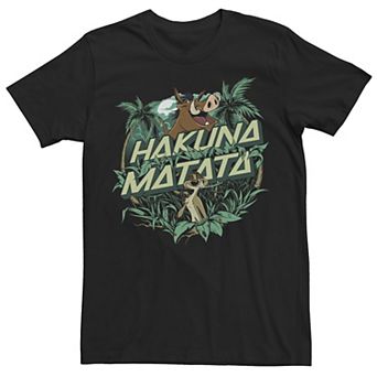 Disney's The Lion King Hakuna Matata Men's Jungle Circle Tee