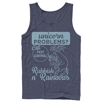 Men's Disney/Pixar Onward Unicorn Pest Control Tank Top