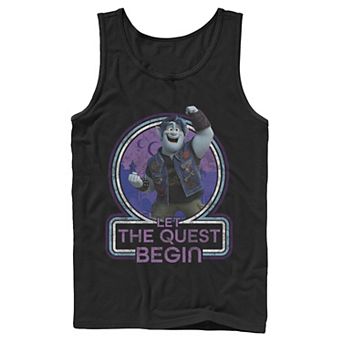 Disney / Pixar's Onward Barley Men's Let The Quest Begin Portrait Tank Top