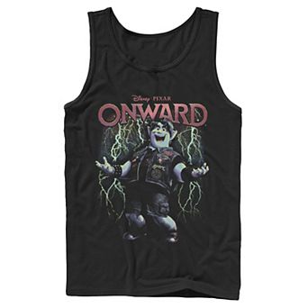 Disney / Pixar's Onward Barley Men's Lightning Portrait Tank Top