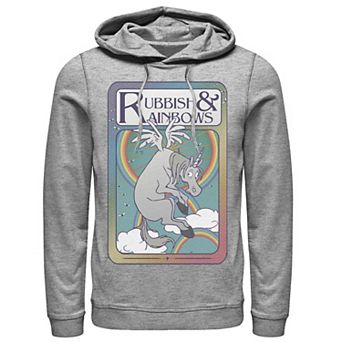 Men's Disney/Pixar Onward Rubbish & Rainbows Card Hoodie