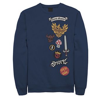 Disney / Pixar's Onward Barley Men's Vest Patches Sweatshirt