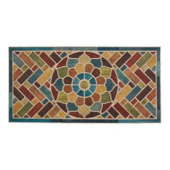 Mohawk® Home Woodblock Garden Oversize Doormat - 24" x 48"