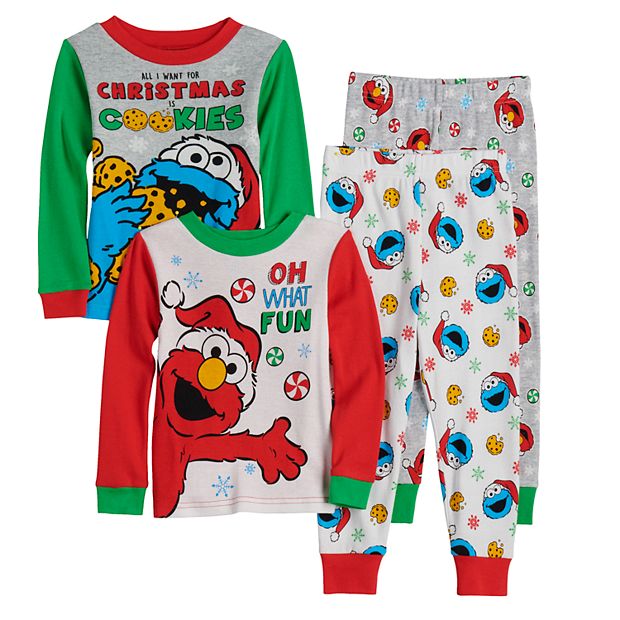 Kids Underwear Boys Cotton Briefs 3 pcs Set Sesame Street