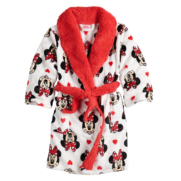 Disney S Minnie Mouse Toddler Girl Love Minnie Robe