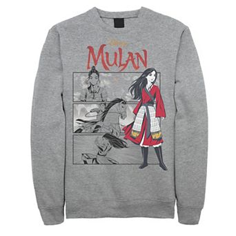 Disney's Mulan Comic Panels Men's Sweatshirt