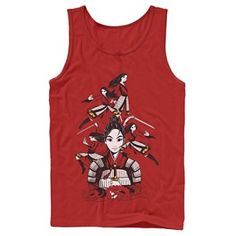 Men's Disney Mulan Poses Tank Top