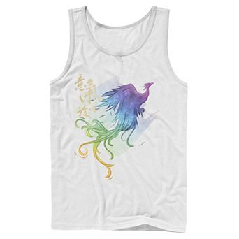 Men's Disney Mulan Live Action Phoenix Watercolor Tank Top