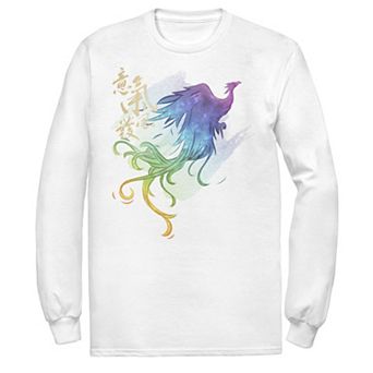 Men's Disney Mulan Live Action Phoenix Watercolor Tee