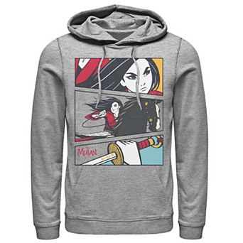 Disney's Mulan Comic Action Panels Men's Hoodie
