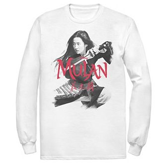 Men's Disney Mulan Action Pose Logo Tee