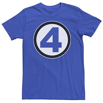 Men's Marvel Fantastic Four Bold Center Chest Logo Tee