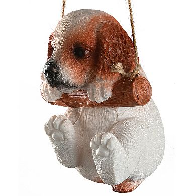 National Tree Company Swinging Spaniel Puppy Wall Decor