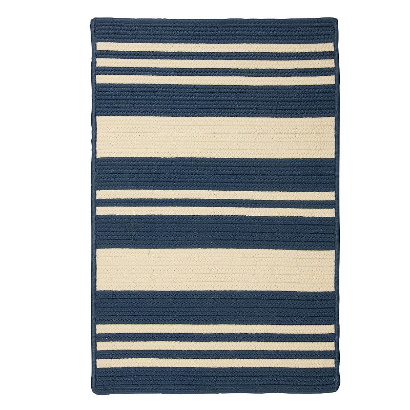 Colonial Mills Colonial Mills Bayou Indoor Outdoor Rug, Blue, 8X11 Ft