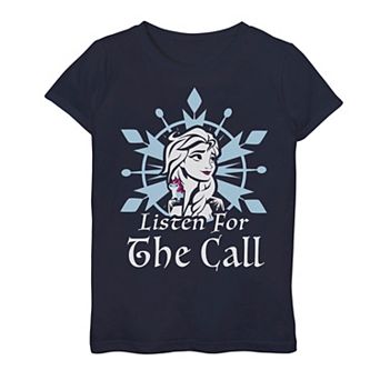 Disney's Frozen 2 Girls 7-16 Elsa & Bruni Listen For The Call Graphic Tee