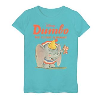 Disney's Dumbo Girls 7-16 The Flying Elephant Graphic Tee