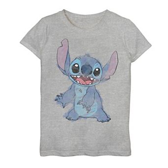 Disney's Lilo & Stitch Girls 7-16 Artsy Painted Stitch Graphic Tee