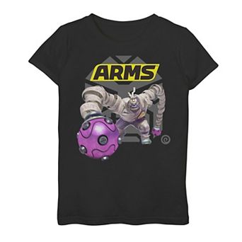 Girls 7-16 Arms Master Mummy Logo Graphic Tee